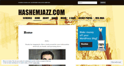 Desktop Screenshot of hashemjazz.com